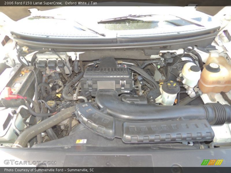 Oxford White / Tan 2006 Ford F150 Lariat SuperCrew