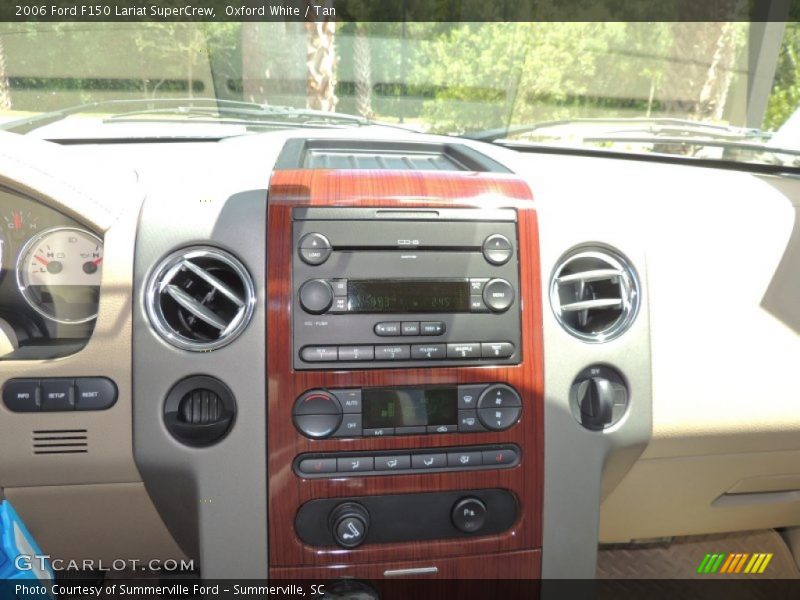 Oxford White / Tan 2006 Ford F150 Lariat SuperCrew