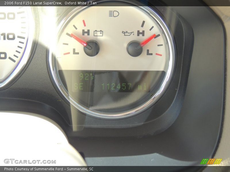 Oxford White / Tan 2006 Ford F150 Lariat SuperCrew