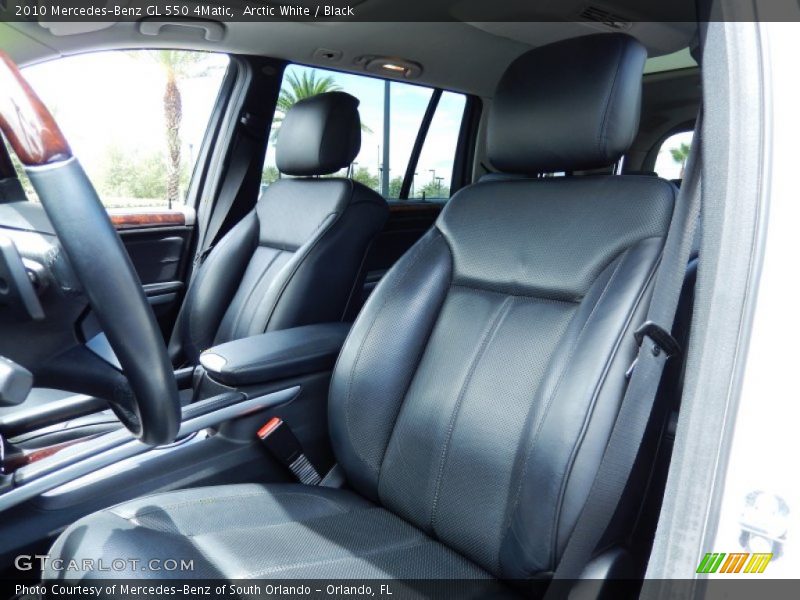 Arctic White / Black 2010 Mercedes-Benz GL 550 4Matic
