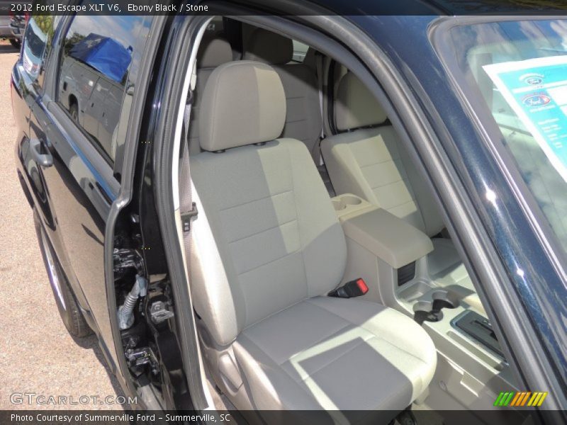 Ebony Black / Stone 2012 Ford Escape XLT V6