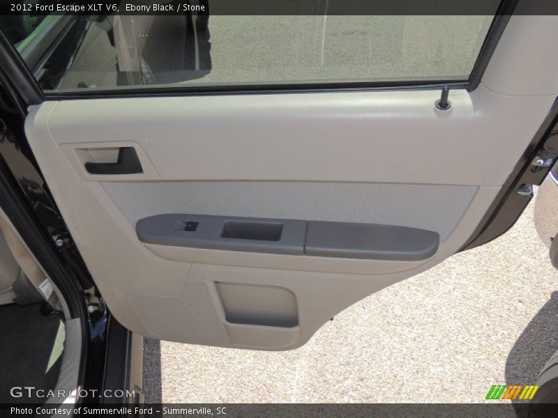 Ebony Black / Stone 2012 Ford Escape XLT V6