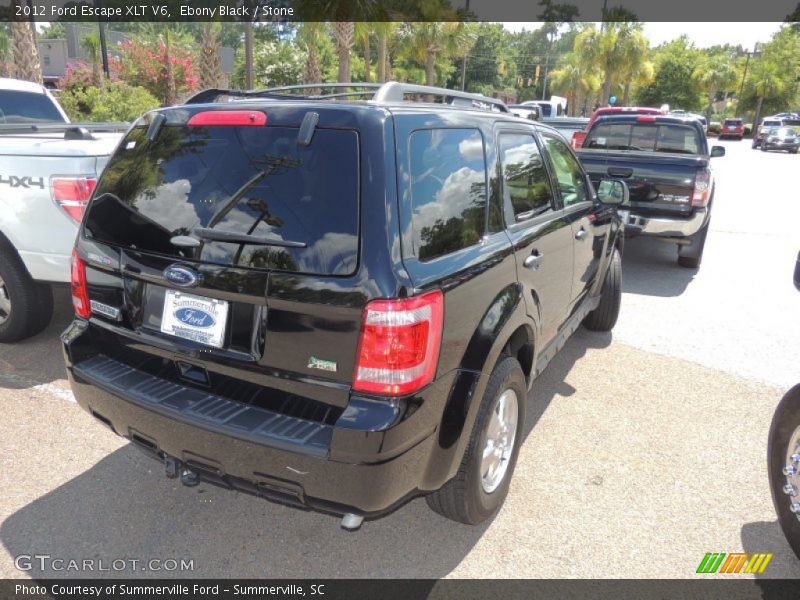 Ebony Black / Stone 2012 Ford Escape XLT V6