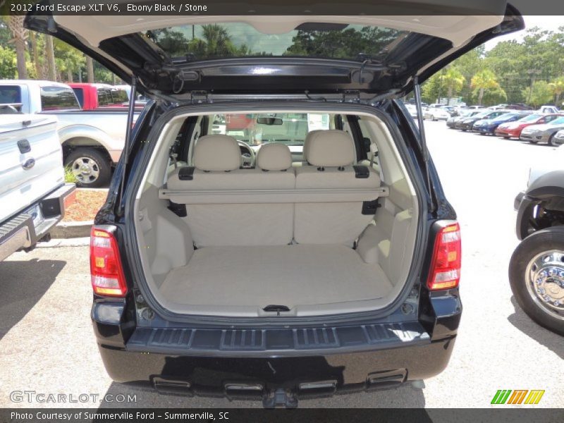 Ebony Black / Stone 2012 Ford Escape XLT V6
