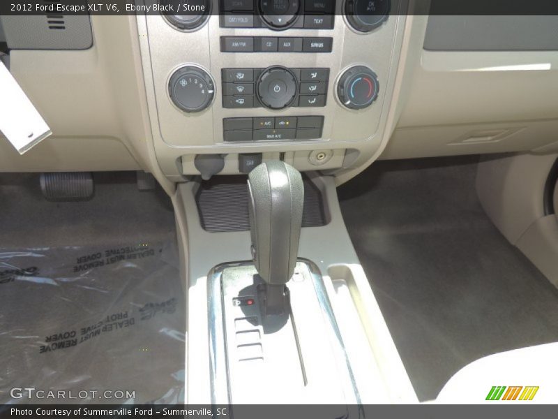 Ebony Black / Stone 2012 Ford Escape XLT V6