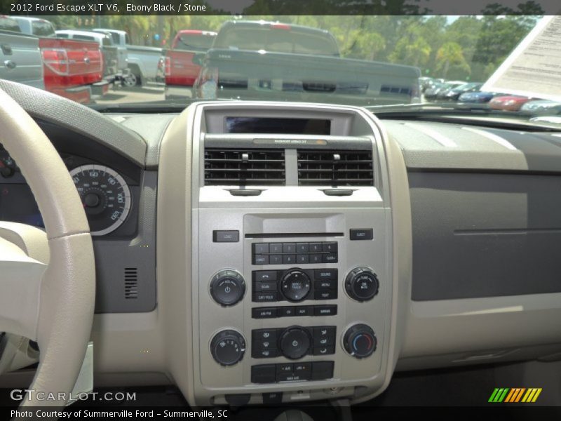 Ebony Black / Stone 2012 Ford Escape XLT V6