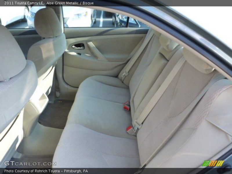 Aloe Green Metallic / Bisque 2011 Toyota Camry LE