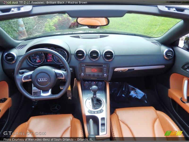 Dashboard of 2008 TT 2.0T Roadster