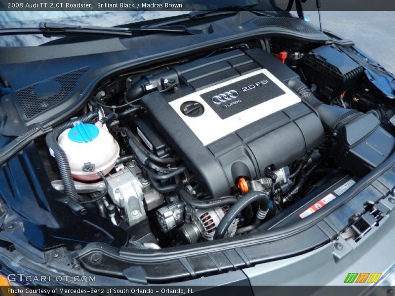  2008 TT 2.0T Roadster Engine - 2.0 Liter FSI Turbocharged DOHC 16-Valve VVT 4 Cylinder