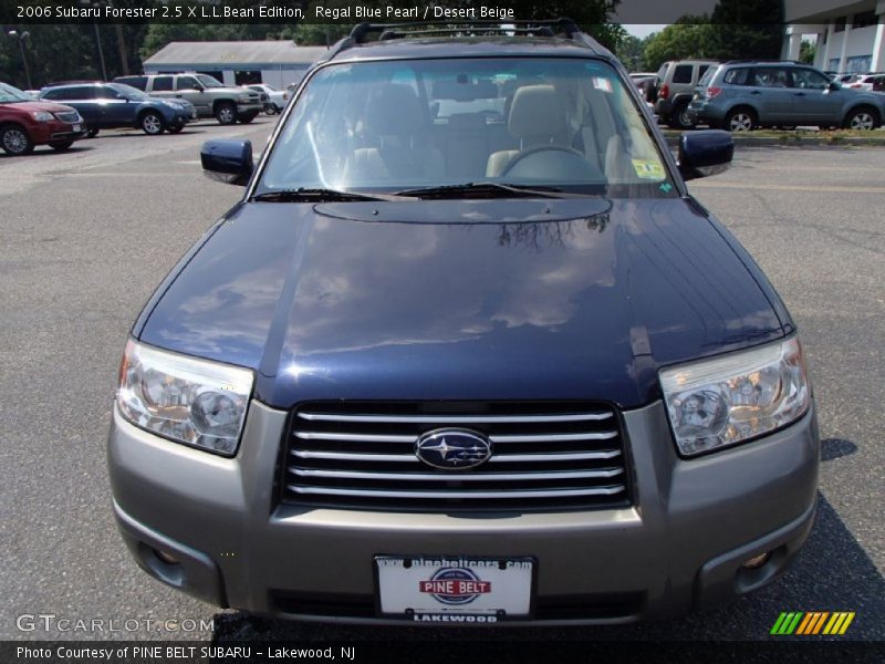 Regal Blue Pearl / Desert Beige 2006 Subaru Forester 2.5 X L.L.Bean Edition