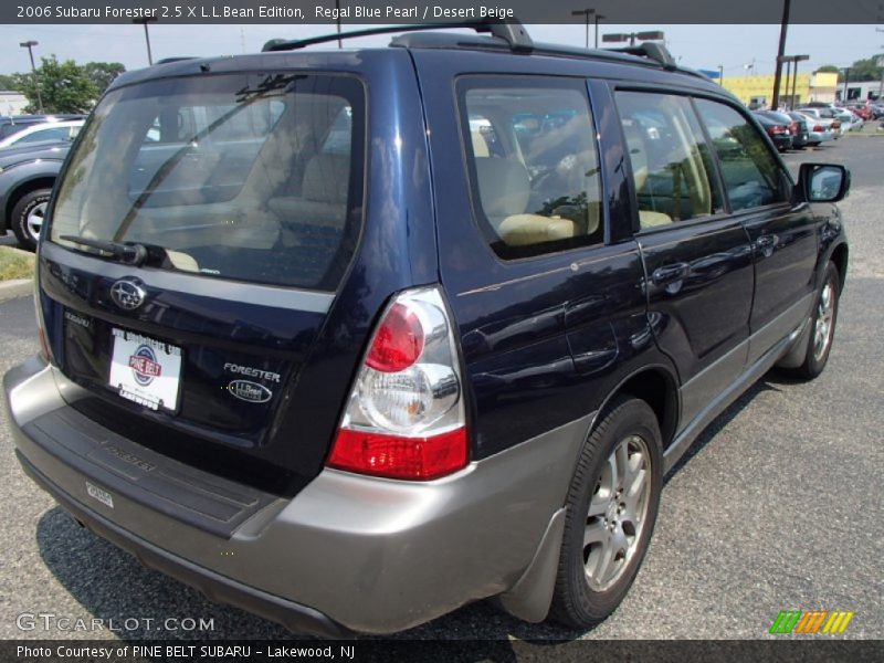 Regal Blue Pearl / Desert Beige 2006 Subaru Forester 2.5 X L.L.Bean Edition