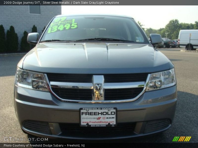 Silver Steel Metallic / Dark Slate Gray/Light Graystone 2009 Dodge Journey SXT
