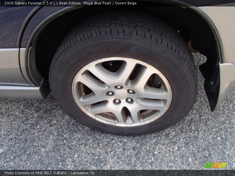 Regal Blue Pearl / Desert Beige 2006 Subaru Forester 2.5 X L.L.Bean Edition