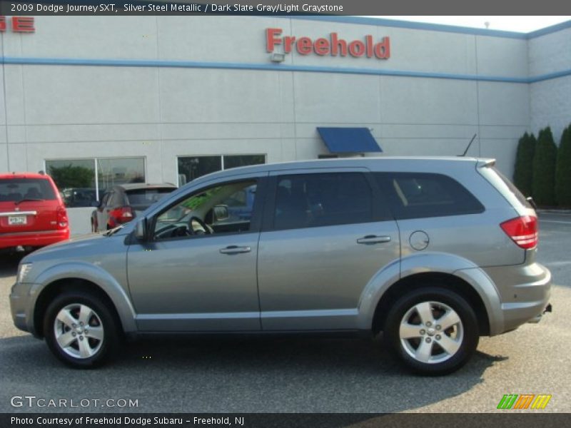 Silver Steel Metallic / Dark Slate Gray/Light Graystone 2009 Dodge Journey SXT