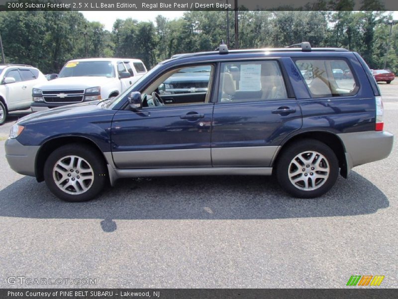 Regal Blue Pearl / Desert Beige 2006 Subaru Forester 2.5 X L.L.Bean Edition