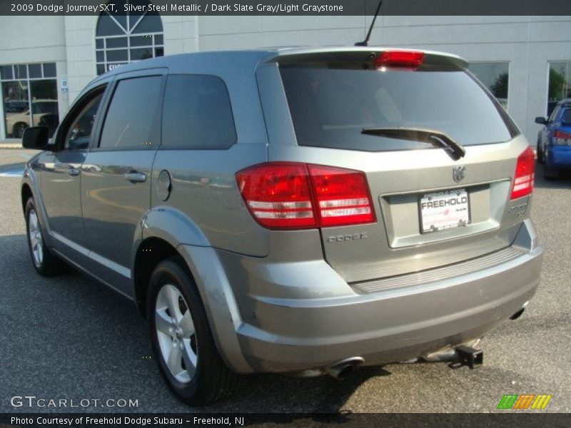 Silver Steel Metallic / Dark Slate Gray/Light Graystone 2009 Dodge Journey SXT