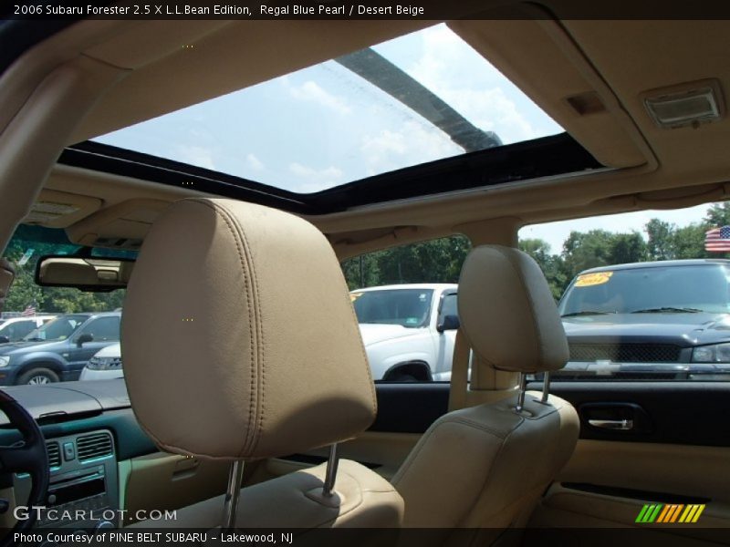 Regal Blue Pearl / Desert Beige 2006 Subaru Forester 2.5 X L.L.Bean Edition