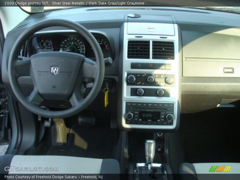 Silver Steel Metallic / Dark Slate Gray/Light Graystone 2009 Dodge Journey SXT