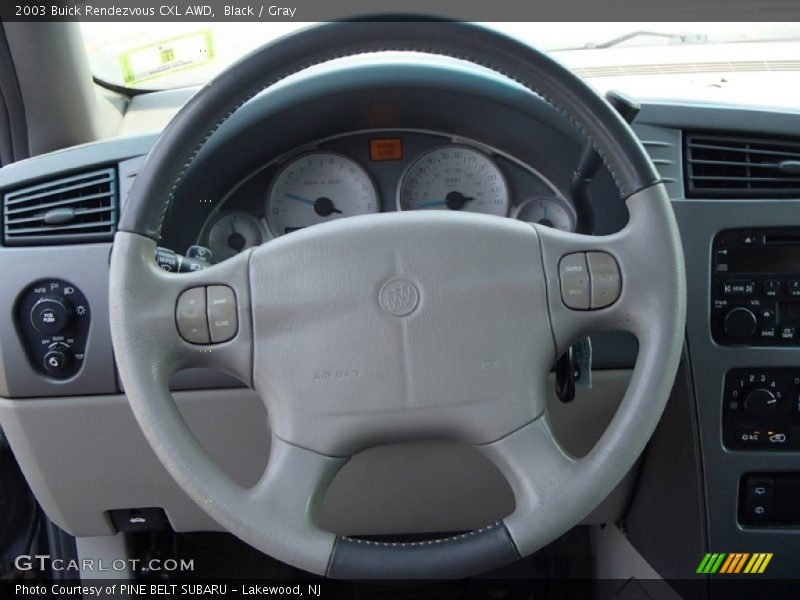 Black / Gray 2003 Buick Rendezvous CXL AWD