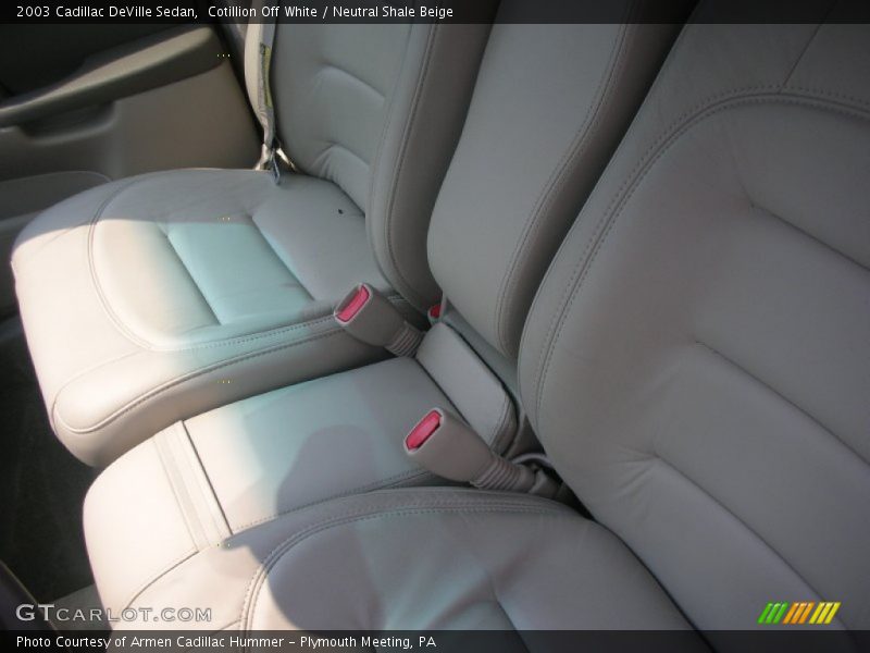 Cotillion Off White / Neutral Shale Beige 2003 Cadillac DeVille Sedan