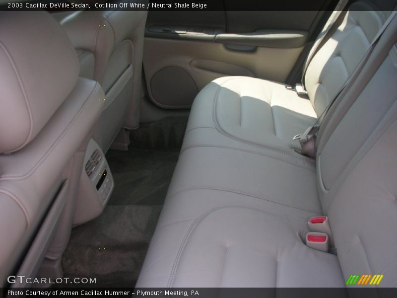Cotillion Off White / Neutral Shale Beige 2003 Cadillac DeVille Sedan