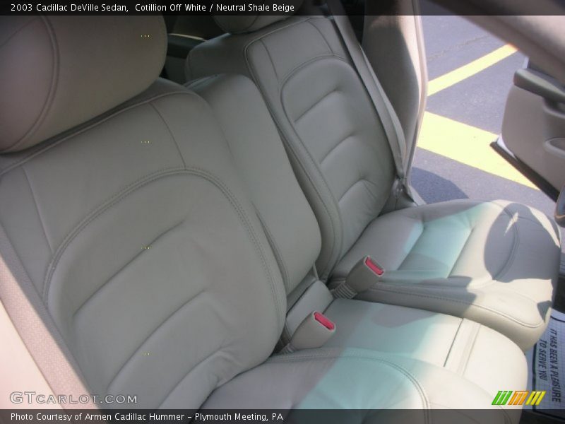 Cotillion Off White / Neutral Shale Beige 2003 Cadillac DeVille Sedan
