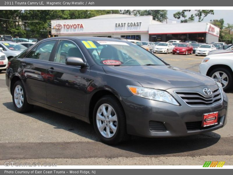 Magnetic Gray Metallic / Ash 2011 Toyota Camry LE