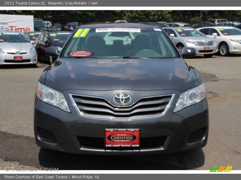 Magnetic Gray Metallic / Ash 2011 Toyota Camry LE