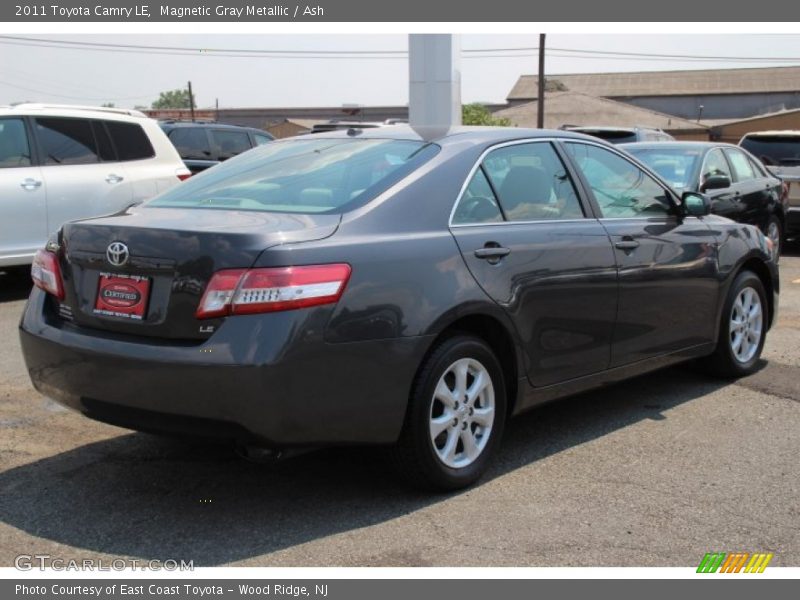 Magnetic Gray Metallic / Ash 2011 Toyota Camry LE