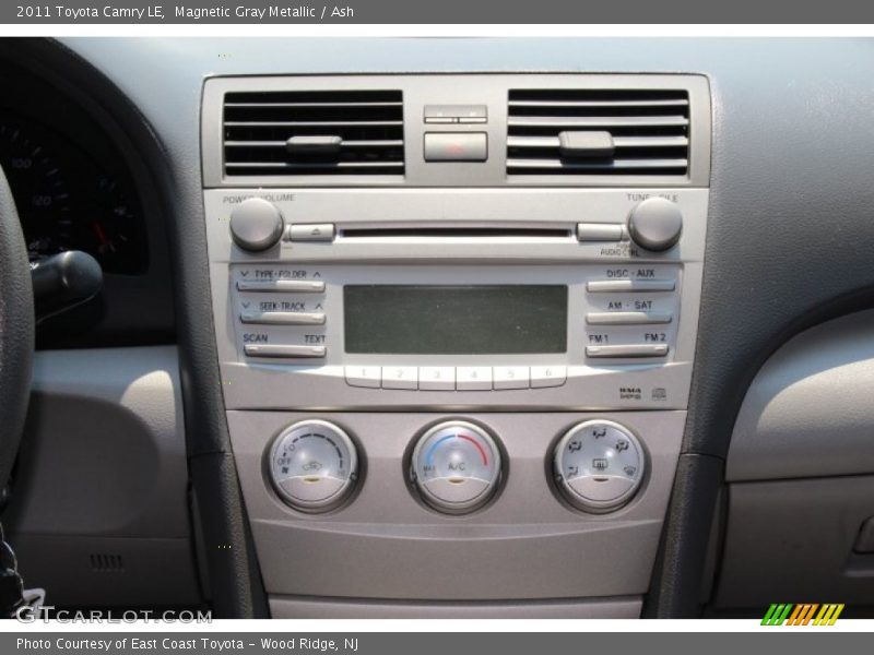 Magnetic Gray Metallic / Ash 2011 Toyota Camry LE