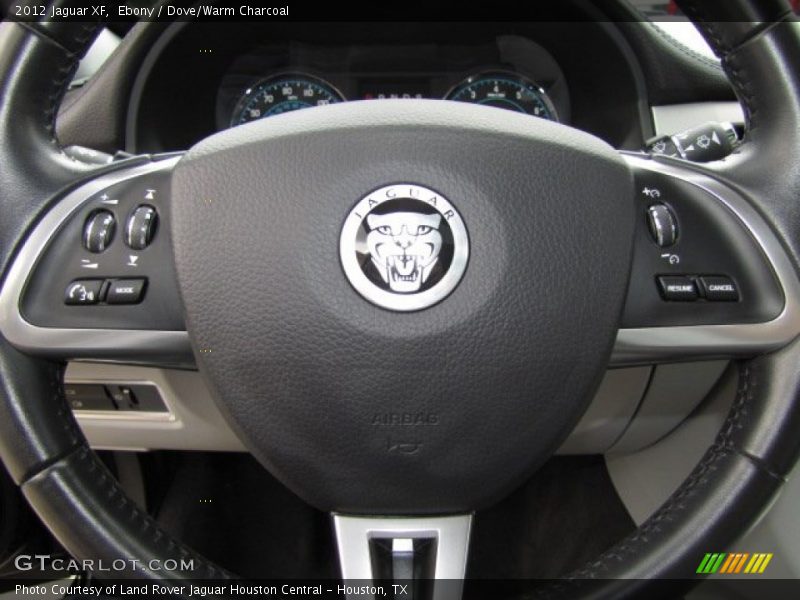 Ebony / Dove/Warm Charcoal 2012 Jaguar XF