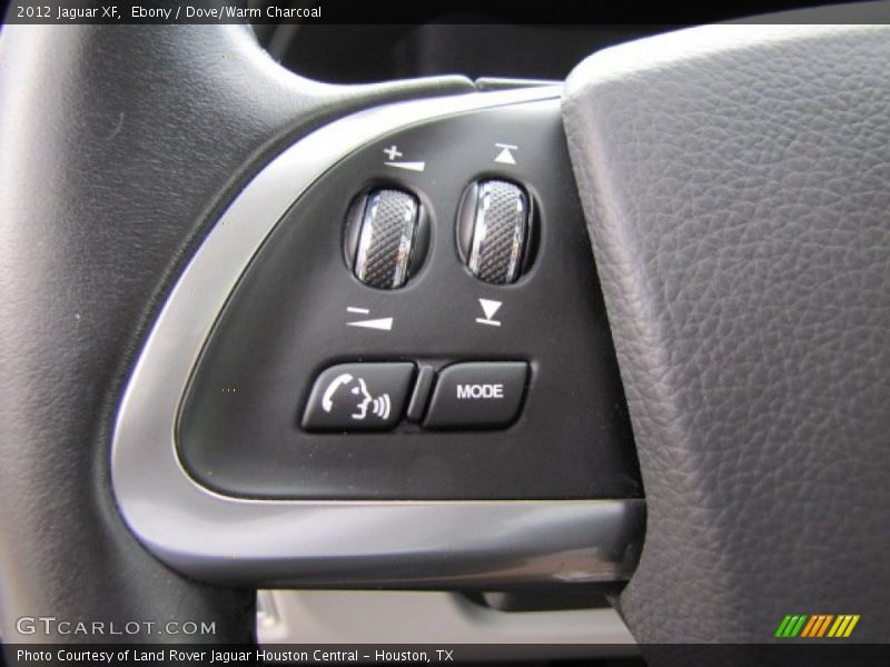 Ebony / Dove/Warm Charcoal 2012 Jaguar XF