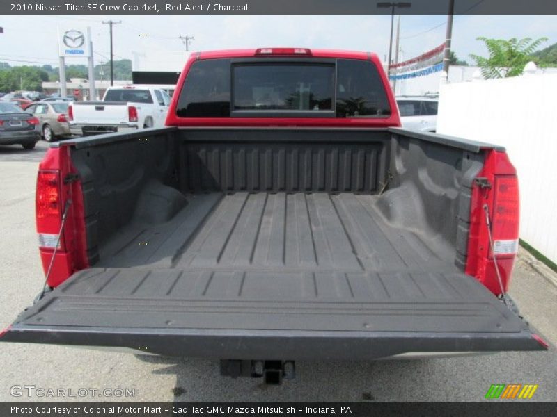 Red Alert / Charcoal 2010 Nissan Titan SE Crew Cab 4x4