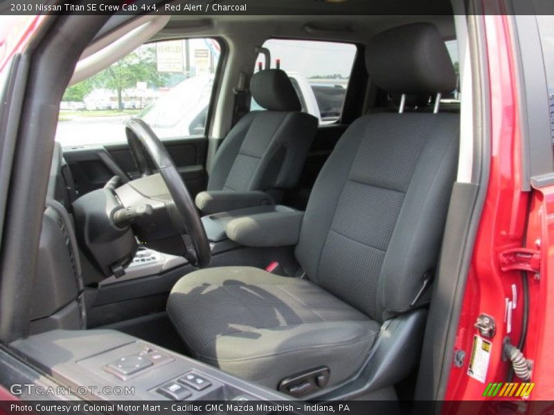 Red Alert / Charcoal 2010 Nissan Titan SE Crew Cab 4x4