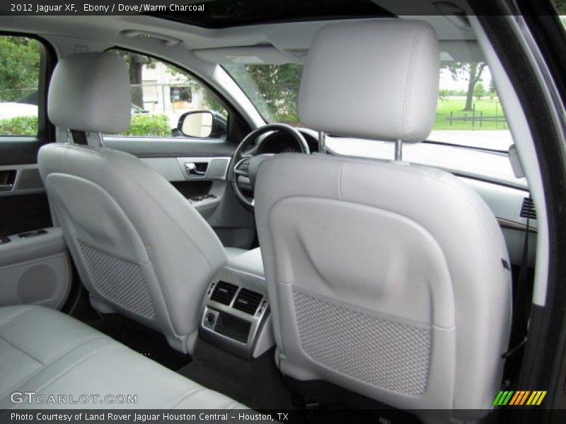Ebony / Dove/Warm Charcoal 2012 Jaguar XF