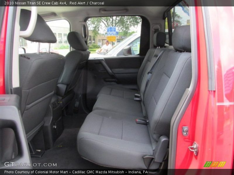 Red Alert / Charcoal 2010 Nissan Titan SE Crew Cab 4x4