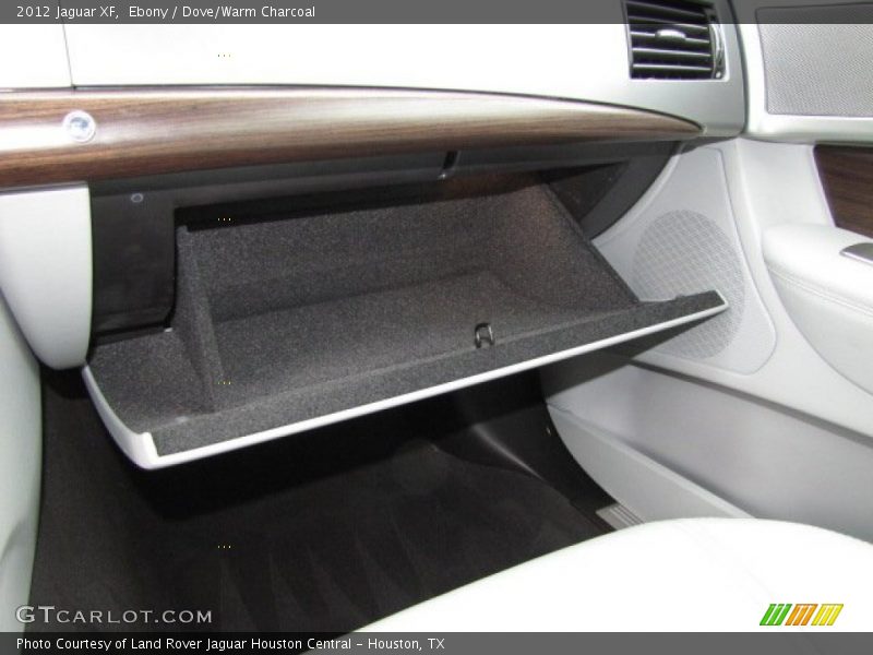 Ebony / Dove/Warm Charcoal 2012 Jaguar XF