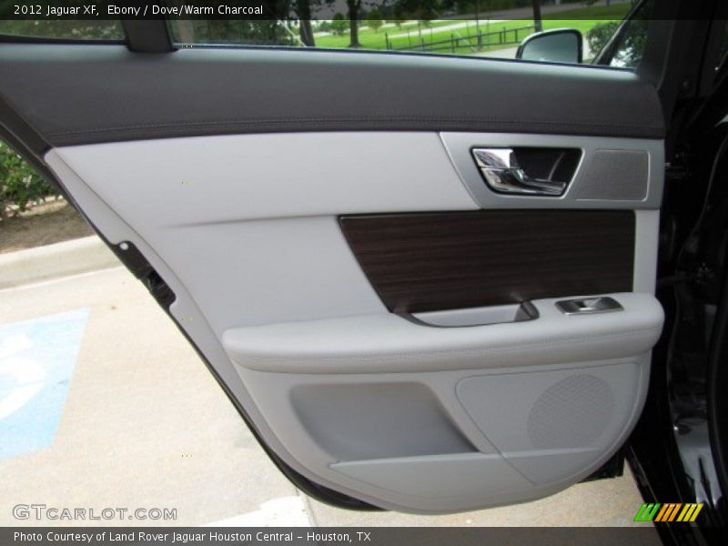 Ebony / Dove/Warm Charcoal 2012 Jaguar XF