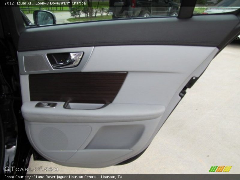 Ebony / Dove/Warm Charcoal 2012 Jaguar XF