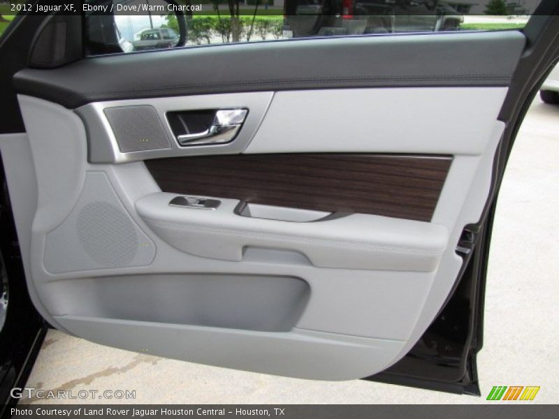 Ebony / Dove/Warm Charcoal 2012 Jaguar XF