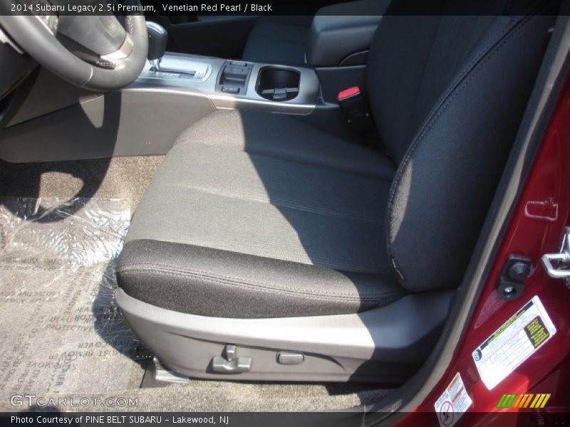 Venetian Red Pearl / Black 2014 Subaru Legacy 2.5i Premium