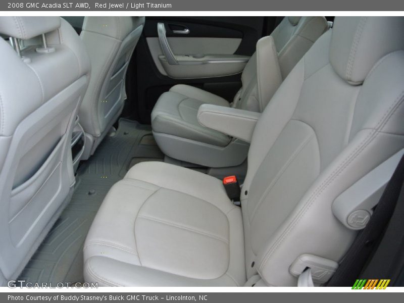 Red Jewel / Light Titanium 2008 GMC Acadia SLT AWD