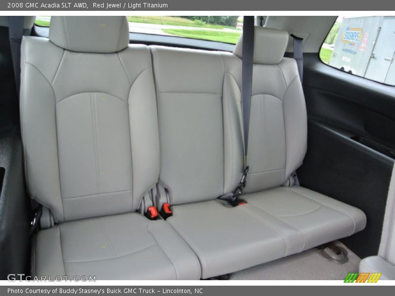 Red Jewel / Light Titanium 2008 GMC Acadia SLT AWD