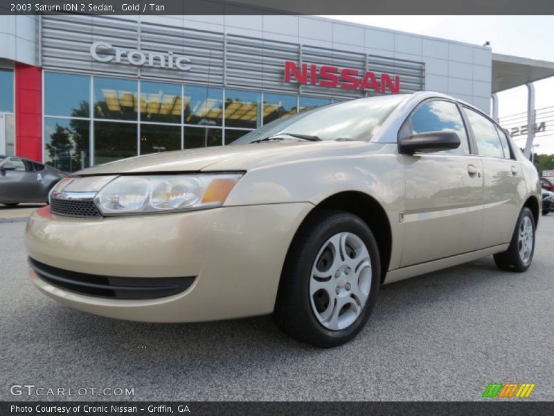 Gold / Tan 2003 Saturn ION 2 Sedan