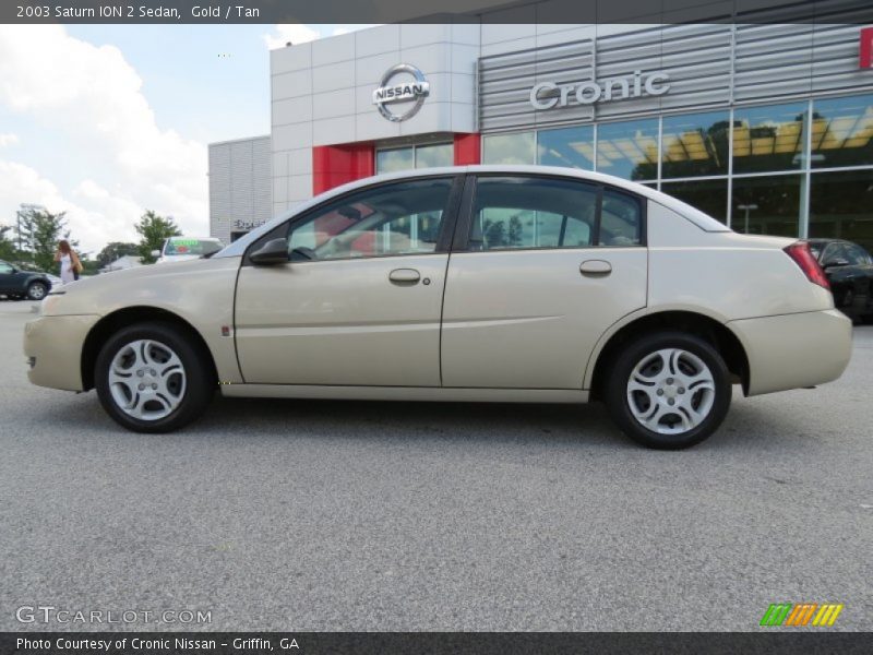 Gold / Tan 2003 Saturn ION 2 Sedan