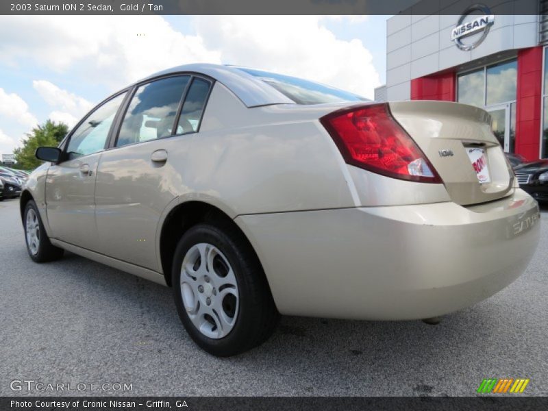 Gold / Tan 2003 Saturn ION 2 Sedan