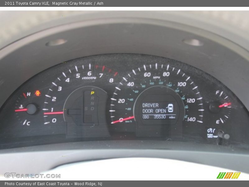 Magnetic Gray Metallic / Ash 2011 Toyota Camry XLE