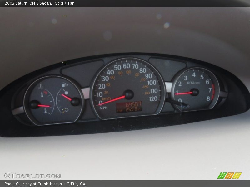 Gold / Tan 2003 Saturn ION 2 Sedan