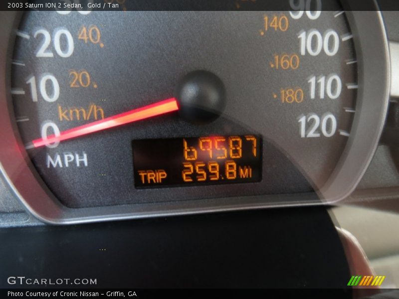 Gold / Tan 2003 Saturn ION 2 Sedan