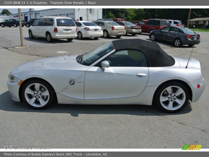 Titanium Silver Metallic / Black 2006 BMW Z4 3.0i Roadster